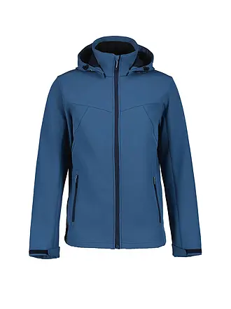 ICEPEAK | Veste softshell à capuche Brimfield pour homme | blau